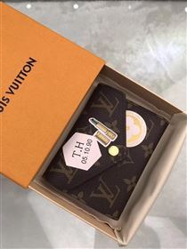 replica M62360 Louis Vuitton LV League Victorine Wallet Monogram Canvas Purse Bag Brown