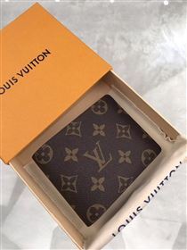 replica M60895 Louis Vuitton LV Multiple Wallet Monogram Canvas Purse Bag Brown