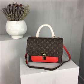 replica Louis Vuitton LV Monogram Marignan Messenger Bag Handbag M44286 Red