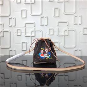 replica Louis Vuitton LV Nano Noe Happy Family Handbag Monogram Shoulder Bag M41346