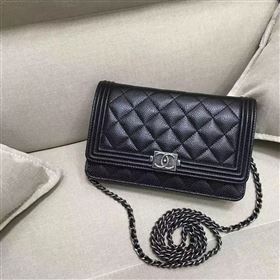 CHANEL Boy WOC Caviar 10681