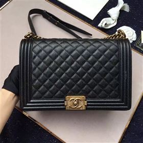 CHANEL Le boy Caviar 15018