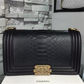 CHANEL Le boy Python 22087