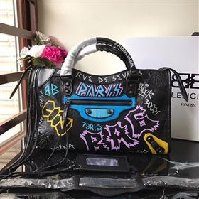 BALENCIAGA GRAFFITI CLASSIC CITY 148298