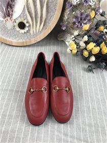 Gucci Leather Horsebit Loafers 180815