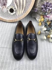 Gucci Jordaan Leather Loafers 180728