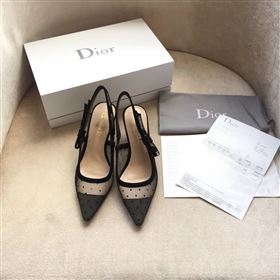 Dior Tulle Slingback With 6.5cm 190657