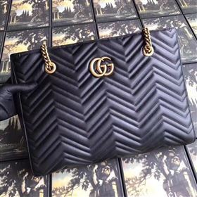 Gucci GG Marmont matelasse medium tote 255782