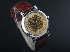 OMEGA Watch De Ville OM546 (Skeleton Automatic golden movement)