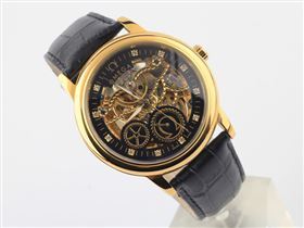 OMEGA Watch OM123 (Skeleton Automatic golden movement)