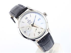 OMEGA Watch De Ville OM80 (Neutral Back-Reveal Automatic white movement)