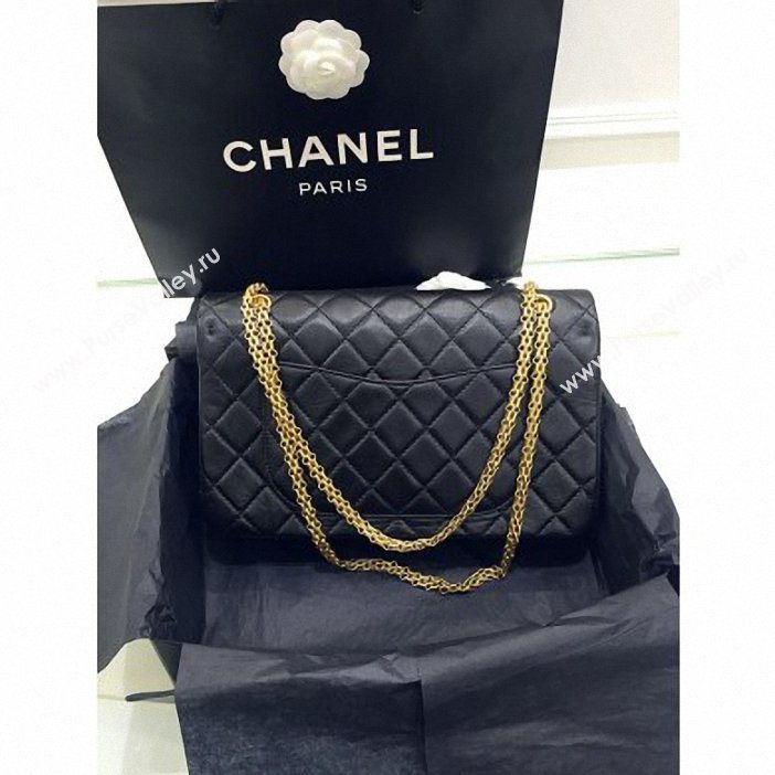 Chanel Original Quality 2.55 Reissue Size 227 Bag Black with gold hardware (SY-8061201)