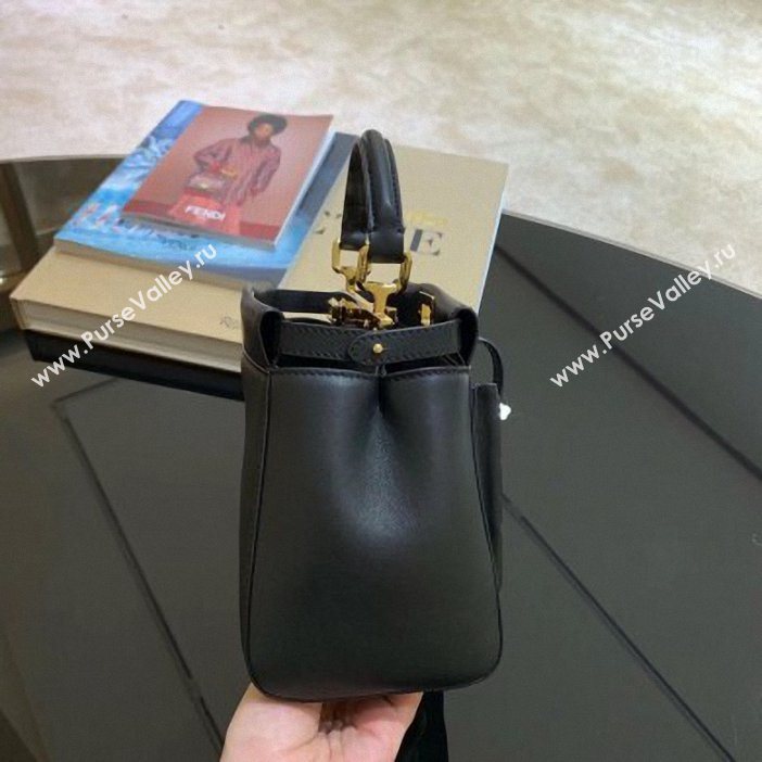 Fendi Peekaboo Pocket Mini Bag Black 2019 (boxini-9053104)