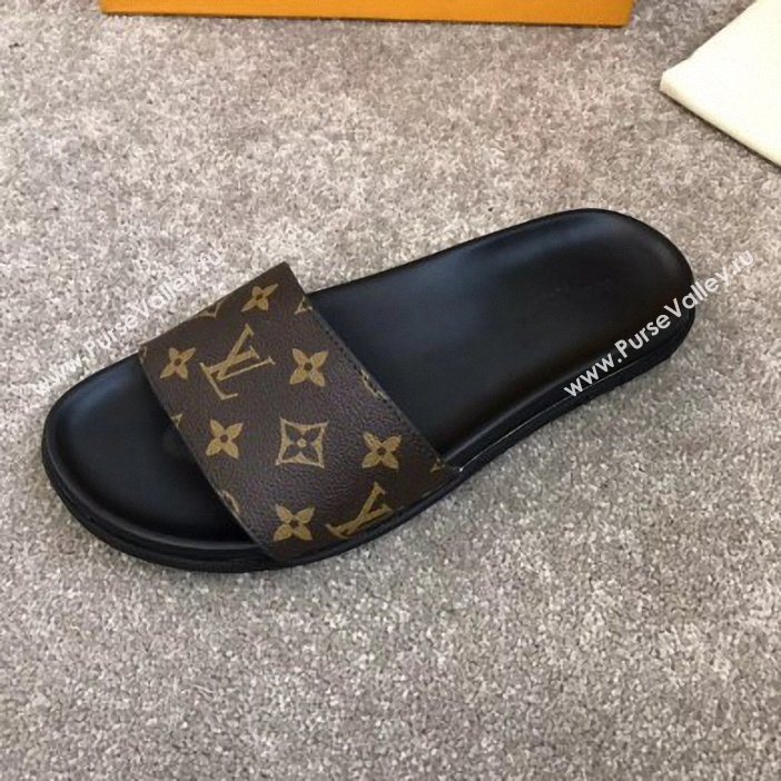 Louis Vuitton Waterfront Rubber Mules Monogram Canvas (yiming-9061730)