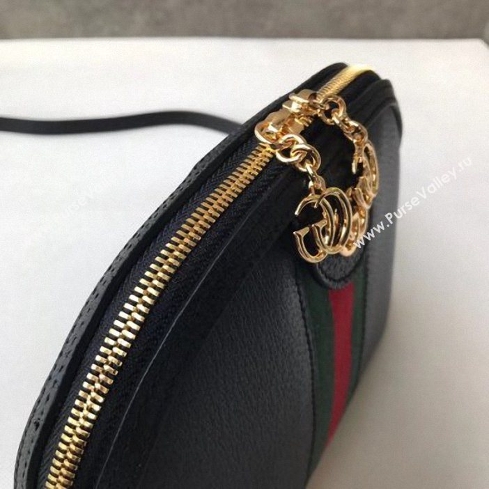 Gucci Web Ophidia Small Shoulder Bag 499621 Leather Black 2019 (delihang-9061410)