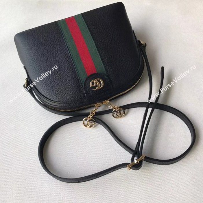 Gucci Web Ophidia Small Shoulder Bag 499621 Leather Black 2019 (delihang-9061410)