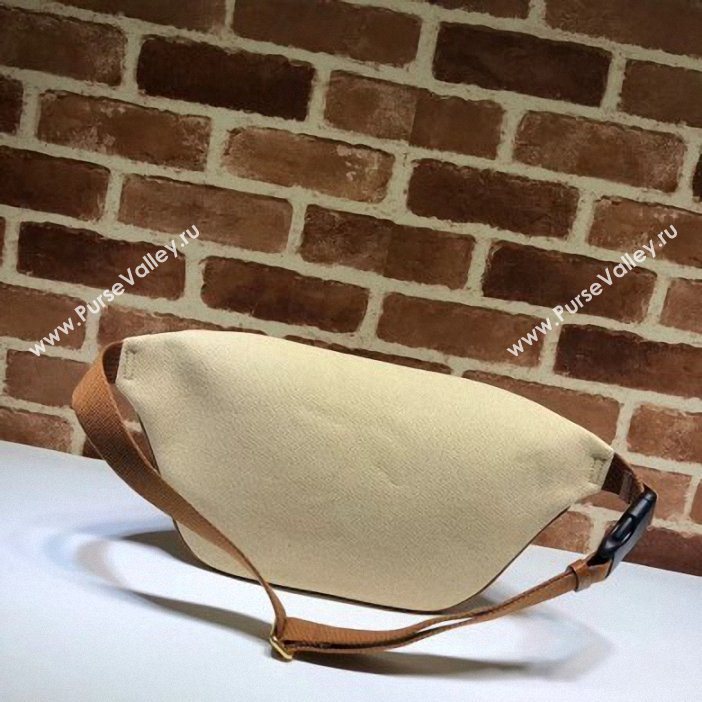 Gucci Web Vintage Canvas Belt Bag 575082 Beige 2019 (delihang-9061450)