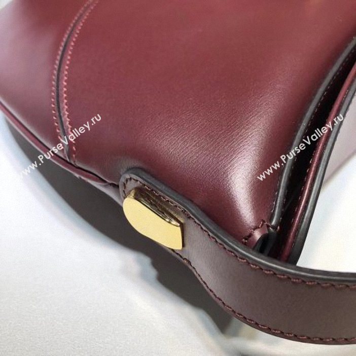 Gucci Double G Arli Medium Shoulder Bag 568857 Burgundy 2019 (delihang-9061443)