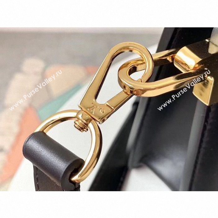 Louis Vuitton Monogram Vernis Patent Leather Mini Dauphine Bag Black 2019 (gaoshang-9062010)