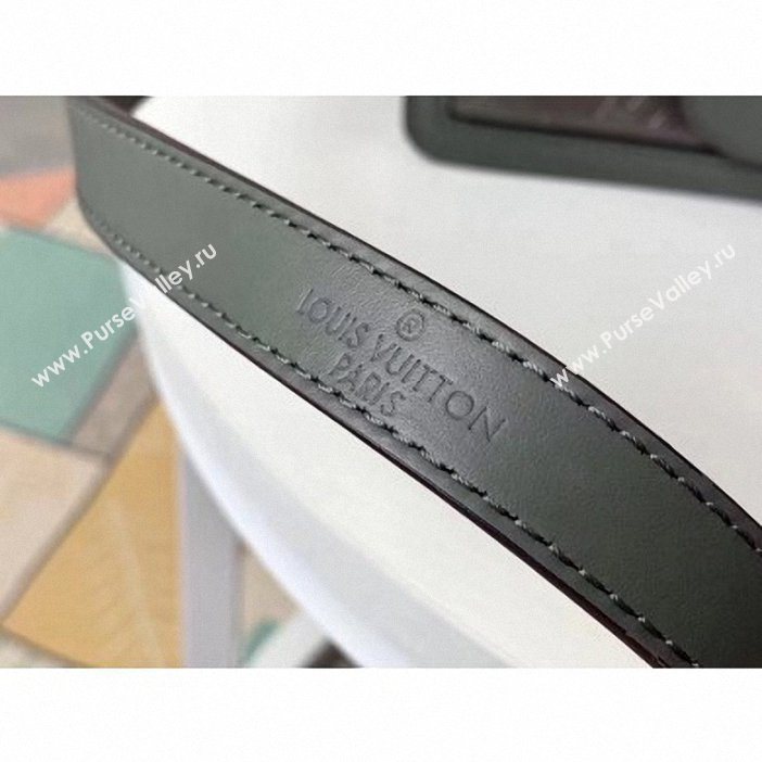 Louis Vuitton Monogram Vernis Patent Leather Mini Dauphine Bag Gray 2019 (gaoshang-9062011)