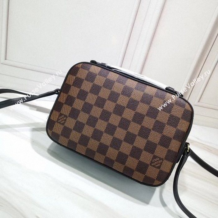 Louis Vuitton Damier Ebene Canvas 3D LV Santa Monica Bag N40189 Noir 2019 (gaoshang-9062021)