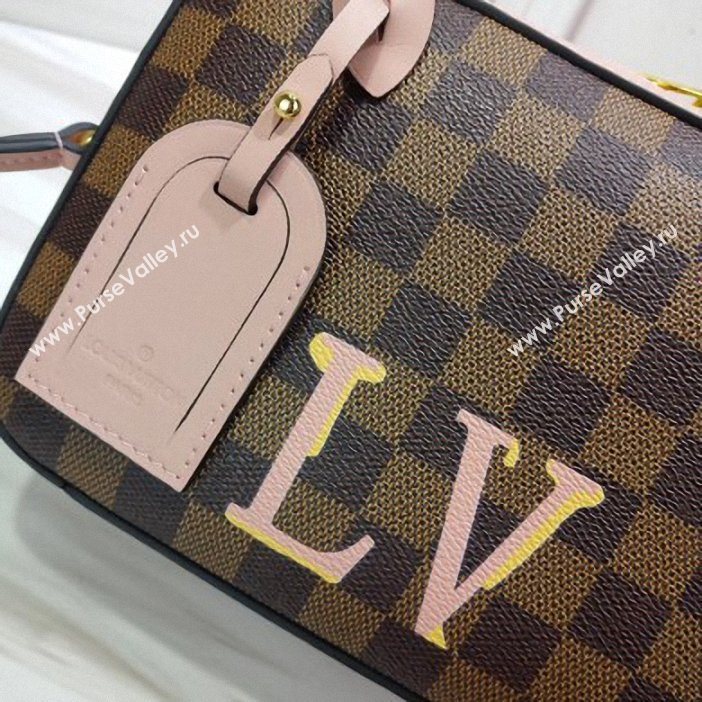 Louis Vuitton Damier Ebene Canvas 3D LV Santa Monica Bag N40179 Venus 2019 (gaoshang-9062019)