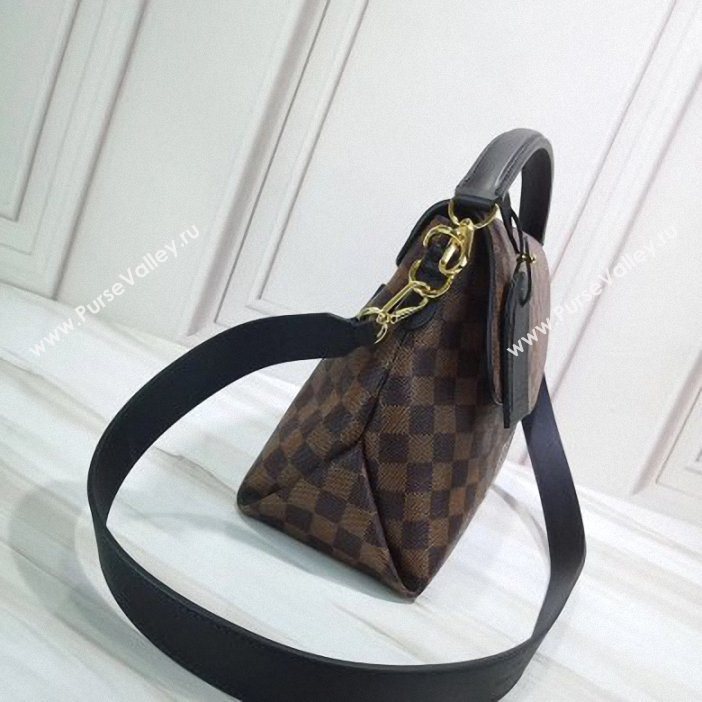 Louis Vuitton Damier Ebene Canvas 3D LV Beaubourg MM Bag N40177 Noir 2019 (gaoshang-9062017)