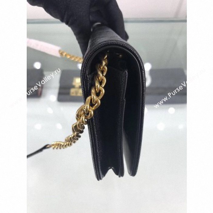 Chanel Caviar Leather Boy Wallet On Chain WOC Bag A81969 Black 2019 (hot-9062117)