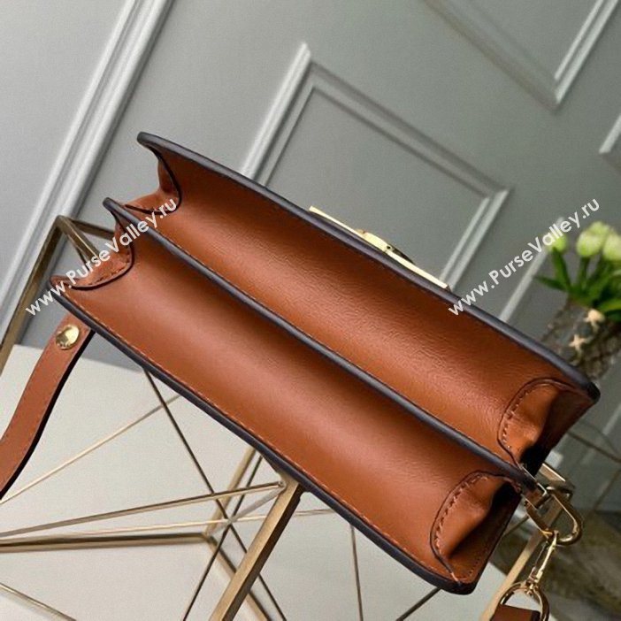 Louis Vuitton Taurillon Leather Mini Dauphine Bag M53806 Purple/White 2019 (kd-9062009)