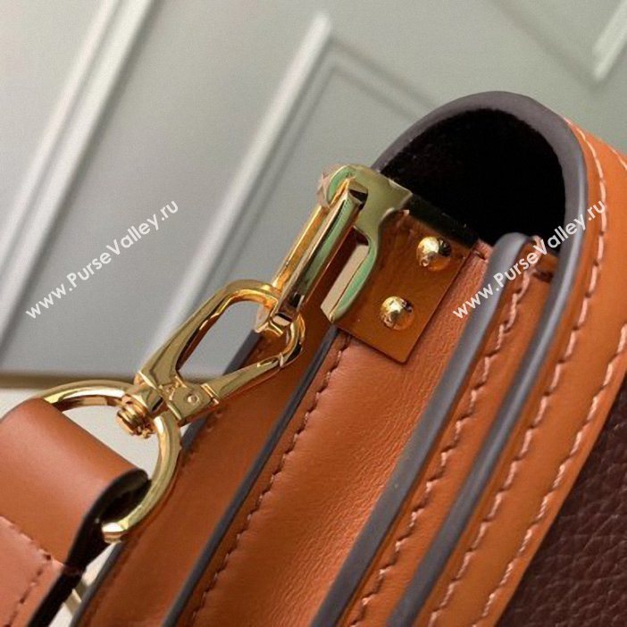 Louis Vuitton Taurillon Leather Mini Dauphine Bag M53806 Purple/White 2019 (kd-9062009)