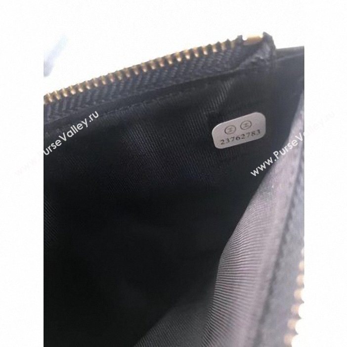 Chanel Lambskin Boy Pouch Clutch Bag A84478 Black/Gold (hot-9062149)