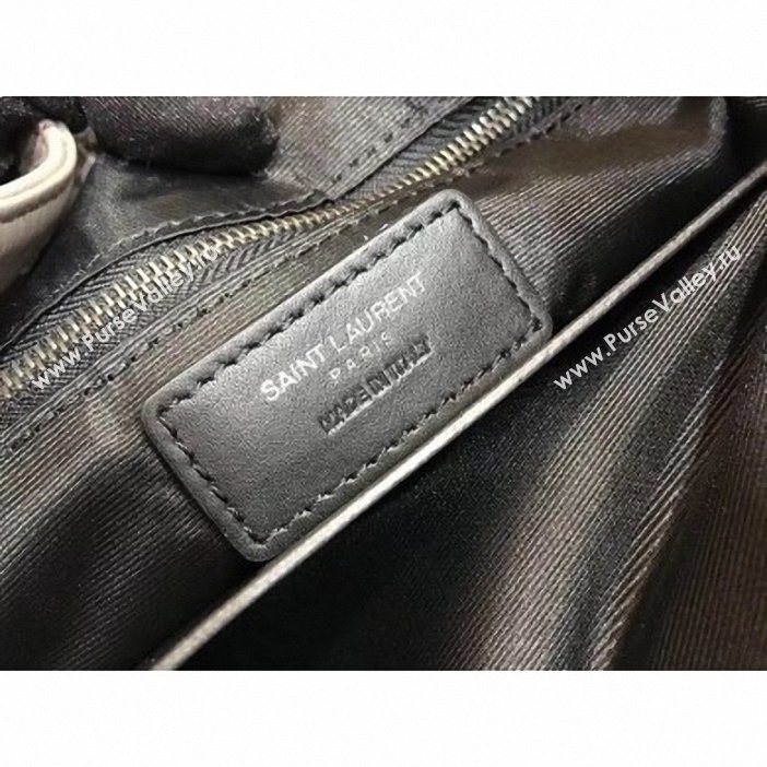 Saint Laurent Crinkled Vintage Leather Niki Medium Shopping Tote Bag 577999 Etoupe 2019 (yida-9062215)