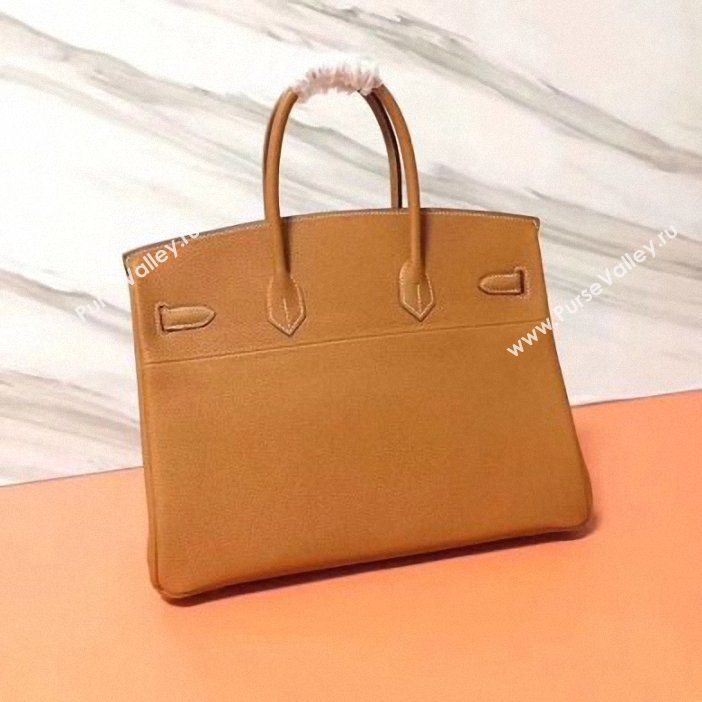 Hermes Birkin 35 Bag in Print Leather Brown (AIYUAN-9062812)