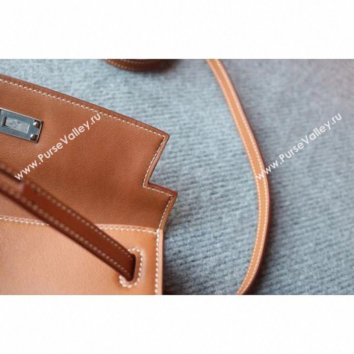 Hermes Kelly Danse Bag in Swift Leather Khaki (AYAN-9062805)
