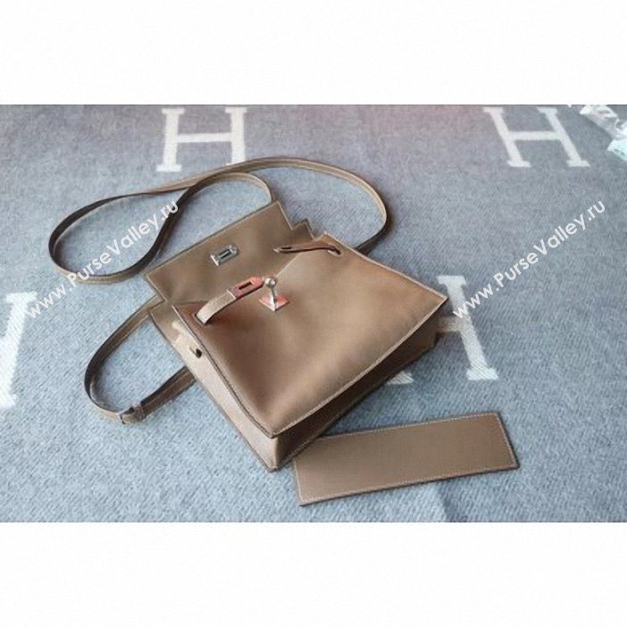 Hermes Kelly Danse Bag in Swift Leather Elephant Gray (AYAN-9062806)