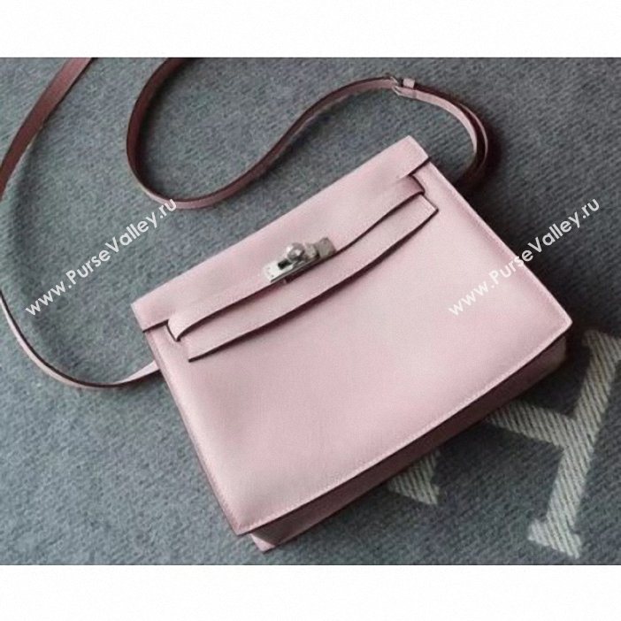 Hermes Kelly Danse Bag in Swift Leather Cherry Pink (AYAN-9062801)