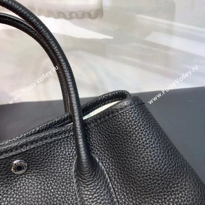 Hermes Mini Garden Party Bag in original togo leather Black (yvette-9062801)