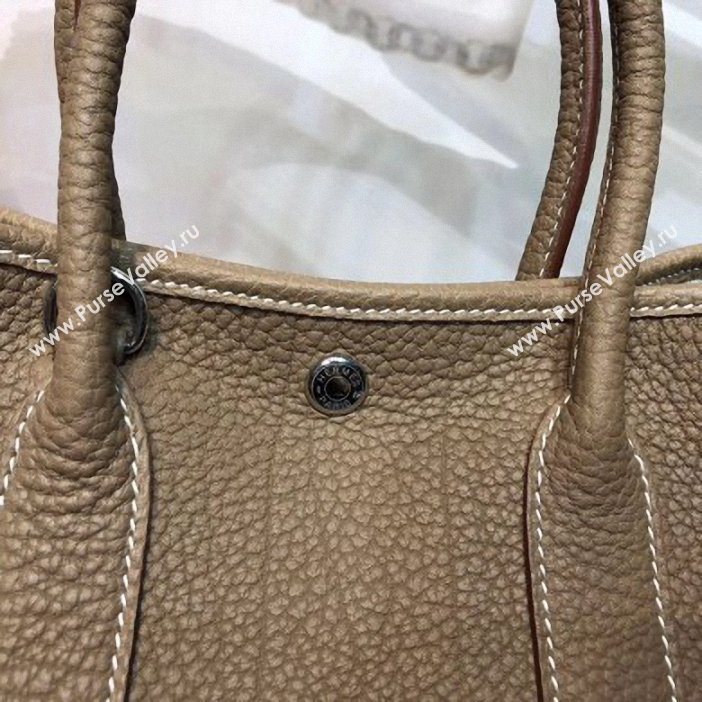 Hermes Mini Garden Party Bag in original togo leather Camel (yvette-9062804)