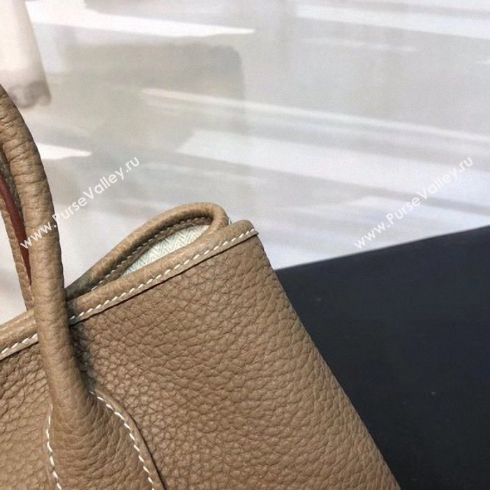 Hermes Mini Garden Party Bag in original togo leather Camel (yvette-9062804)