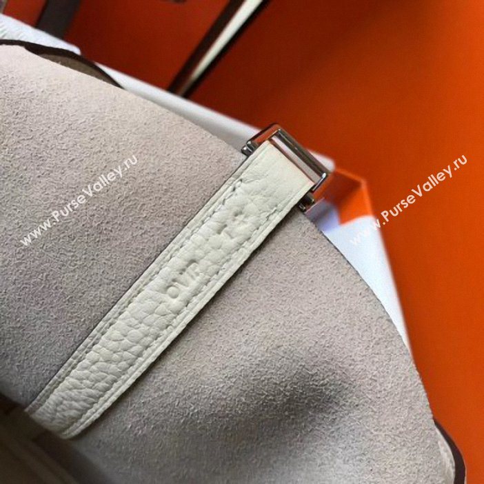 Hermes Picotin Lock 18/22cm Bag white (fuli-68)