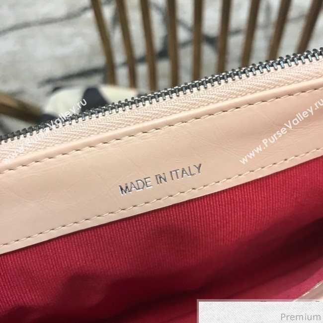 Chanel Gabrielle Clutch on Chain/Mini Bag A94505 Pink/Black 2019 (JDH-9032509)