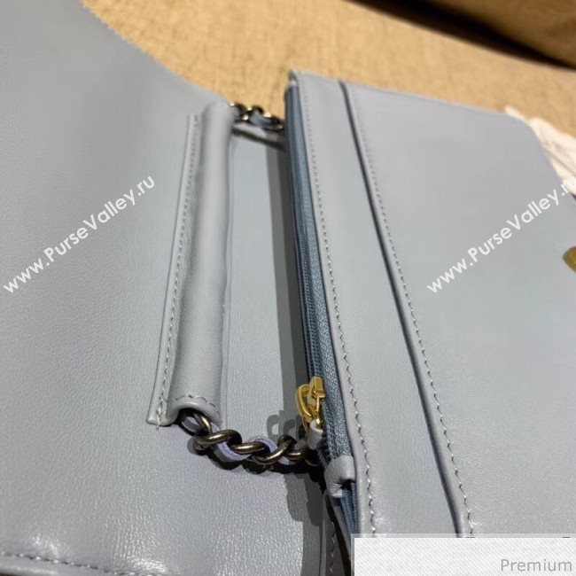 Chanel Wallet on Chain A88615 Blue (XIN-9032603)