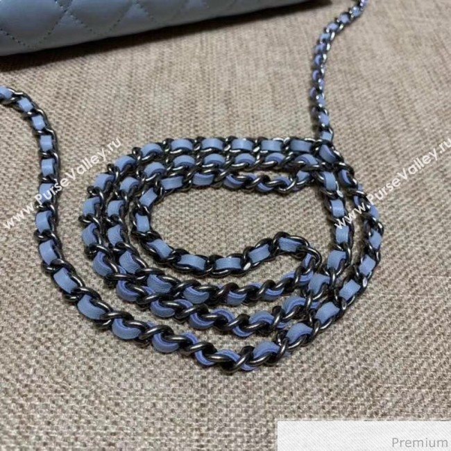 Chanel Wallet on Chain A88615 Blue (XIN-9032603)
