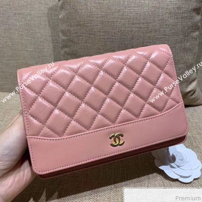 Chanel Wallet on Chain A88615 Pink (XIN-9032604)