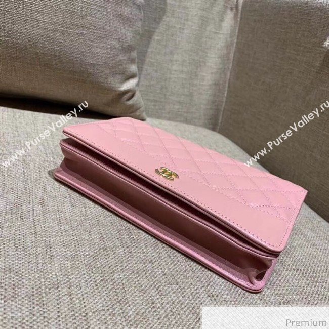 Chanel Wallet on Chain A88615 Pink (XIN-9032604)