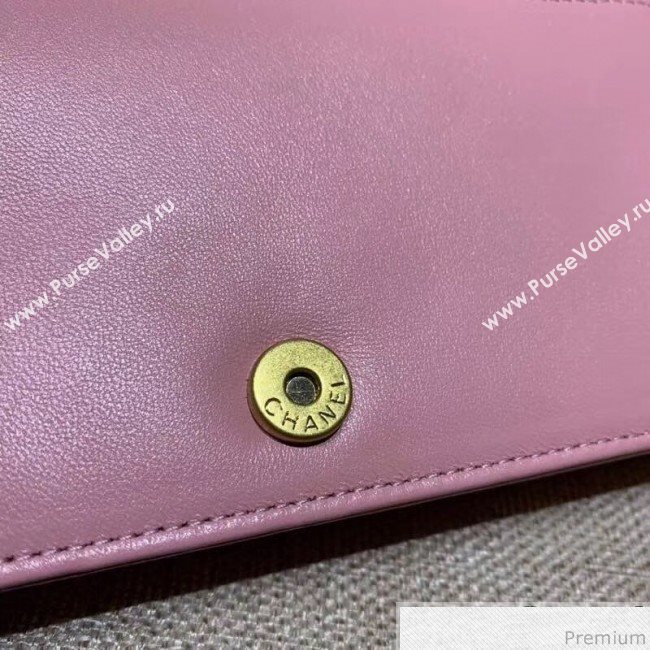 Chanel Wallet on Chain A88615 Pink (XIN-9032604)