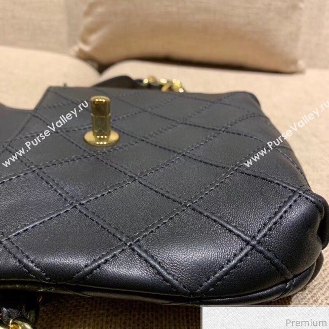 Chanel Vintage Waist/Belt Bag A80063 Black (XIN-9032605)