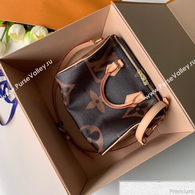 Louis Vuitton Speedy 25 in Monogram Canvas M41113 Beige/Coffee 2019 (KD-9032201)