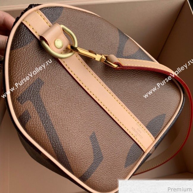 Louis Vuitton Speedy 25 in Monogram Canvas M41113 Beige/Coffee 2019 (KD-9032201)