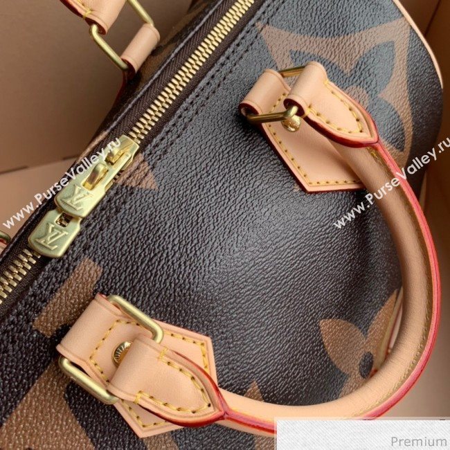 Louis Vuitton Speedy 25 in Monogram Canvas M41113 Beige/Coffee 2019 (KD-9032201)